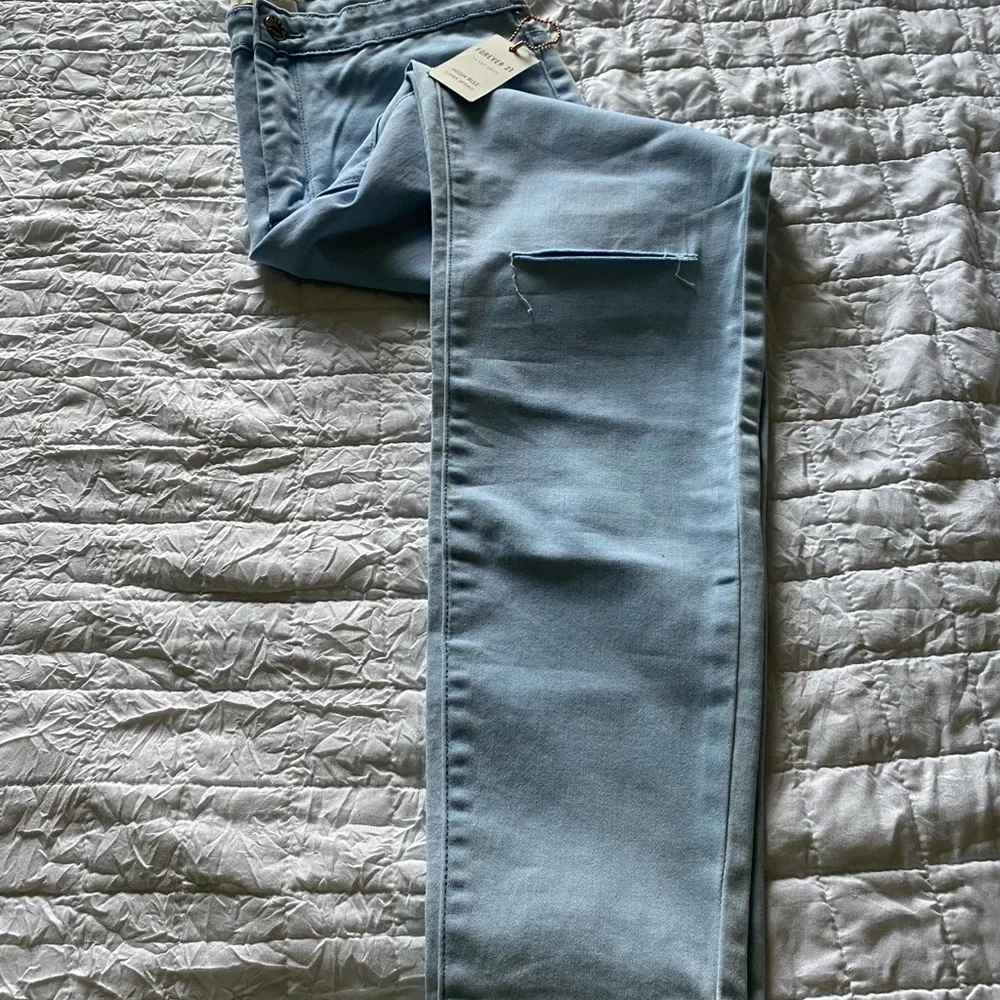 SKINNY HIGH RISE JEANS - Picture 4 of 5